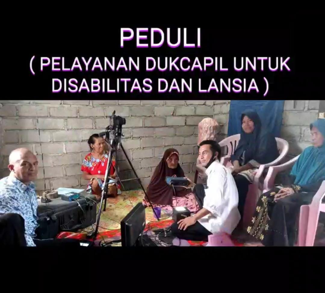 LAYANAN PEDULI (PELAYANAN DUKCAPIL UNTUK DISABILITAS DAN LANSIA)